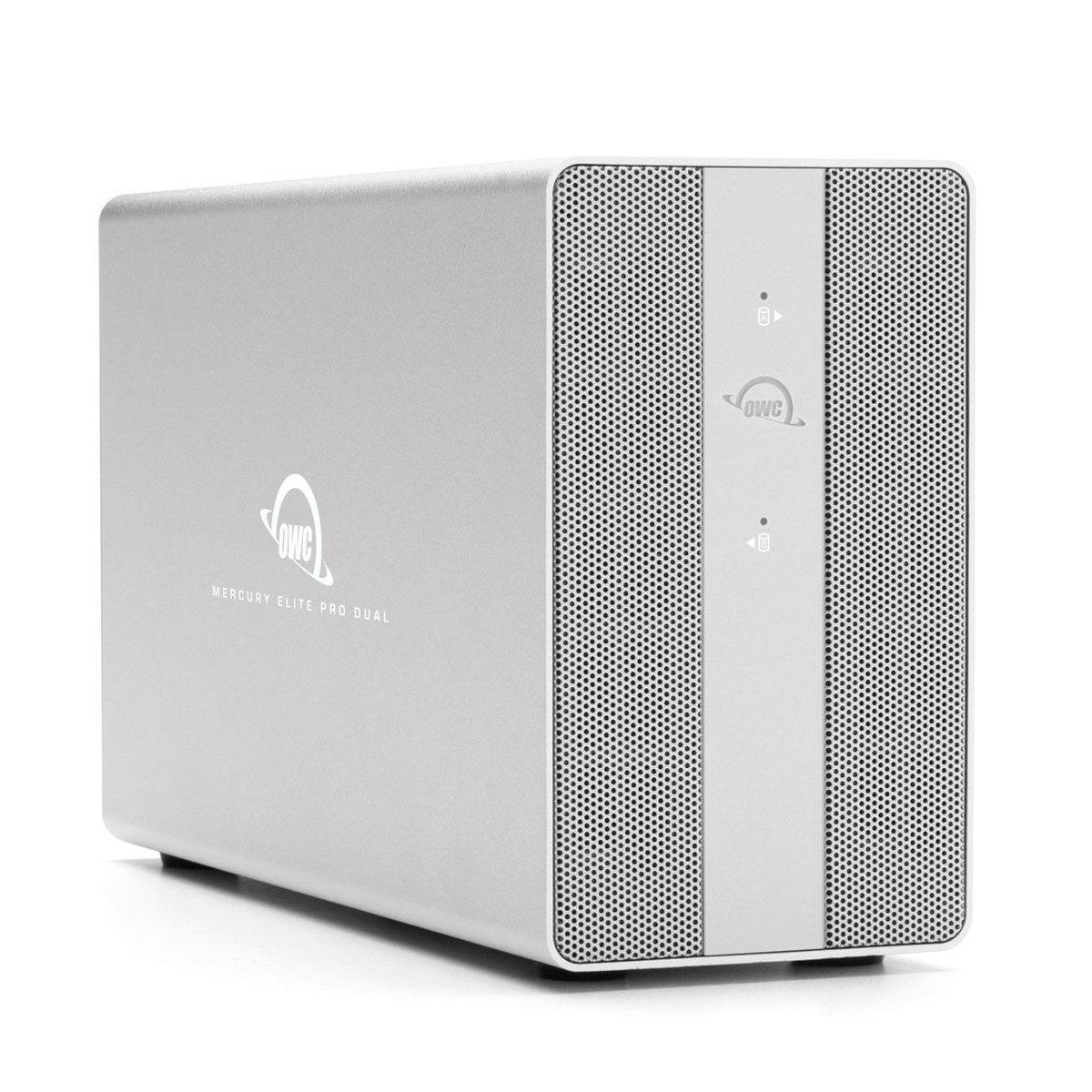 

OWC / Other World Computing OWC Mercury Elite Pro Dual 2-Bay 48TB (2x24TB) USB 3.2 Gen 2 RAID Array, Silver