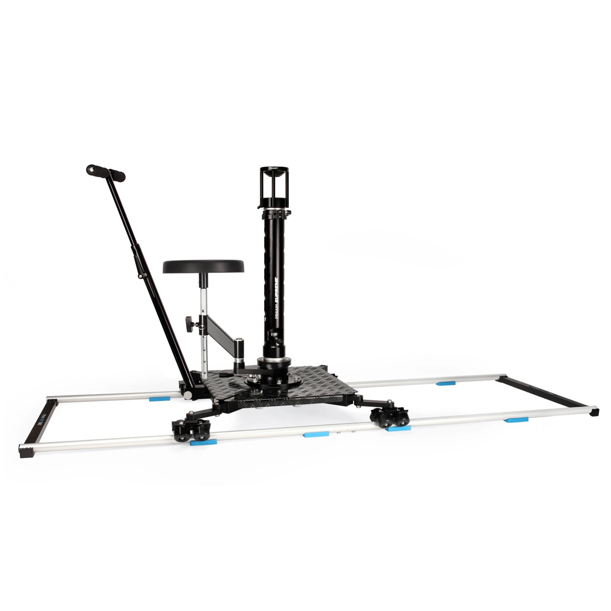 

Proaim Supreme Professional Camera Dolly System with Bazooka, 12' Straight Track