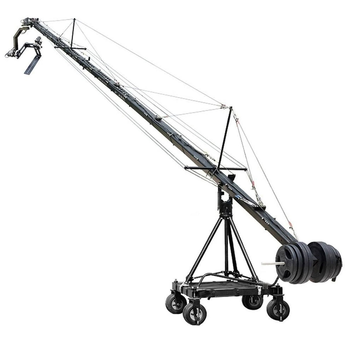 

Proaim 40' Jumbo Film Jib Crane Package with Big Heavy Duty Jib Stand and Dolly