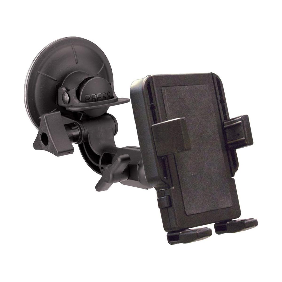 Image of PanaVise PortaGrip Universal Phone Holder with 809-AMP Suction Cup Mount