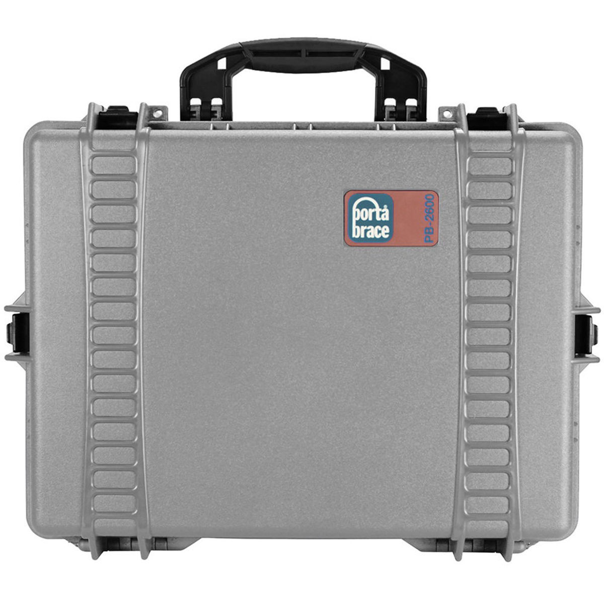 

Porta Brace PB-2600E Hard Case without Foam, Silver Platinum