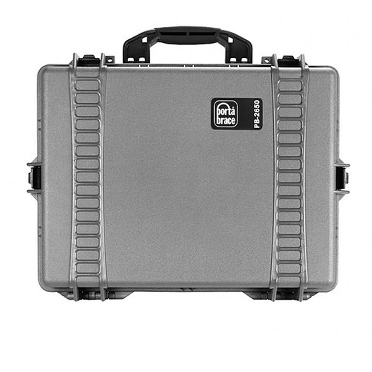 

Porta Brace PB-2650E Wheeled Hard Case without Foam, Silver Platinum