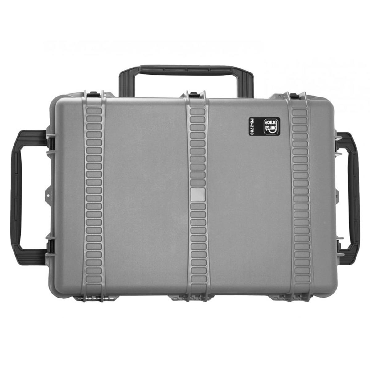 

Porta Brace PB-2780EP Wheeled Hard Case without Foam, Silver Platinum