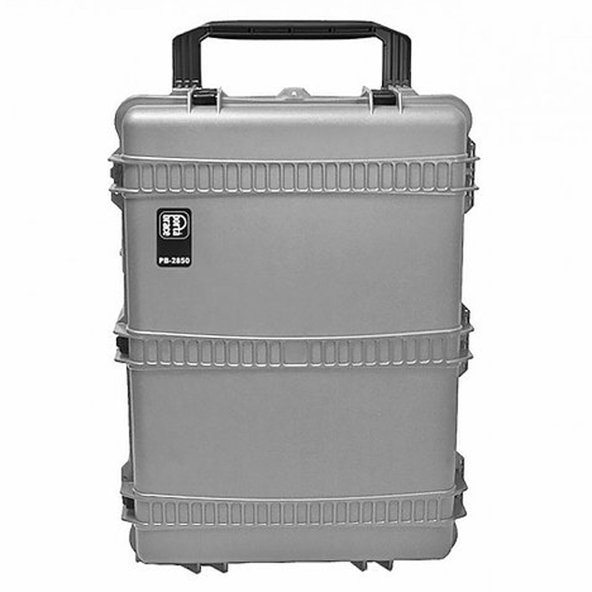 

Porta Brace PB-2850E Wheeled Hard Case without Foam, Silver Platinum