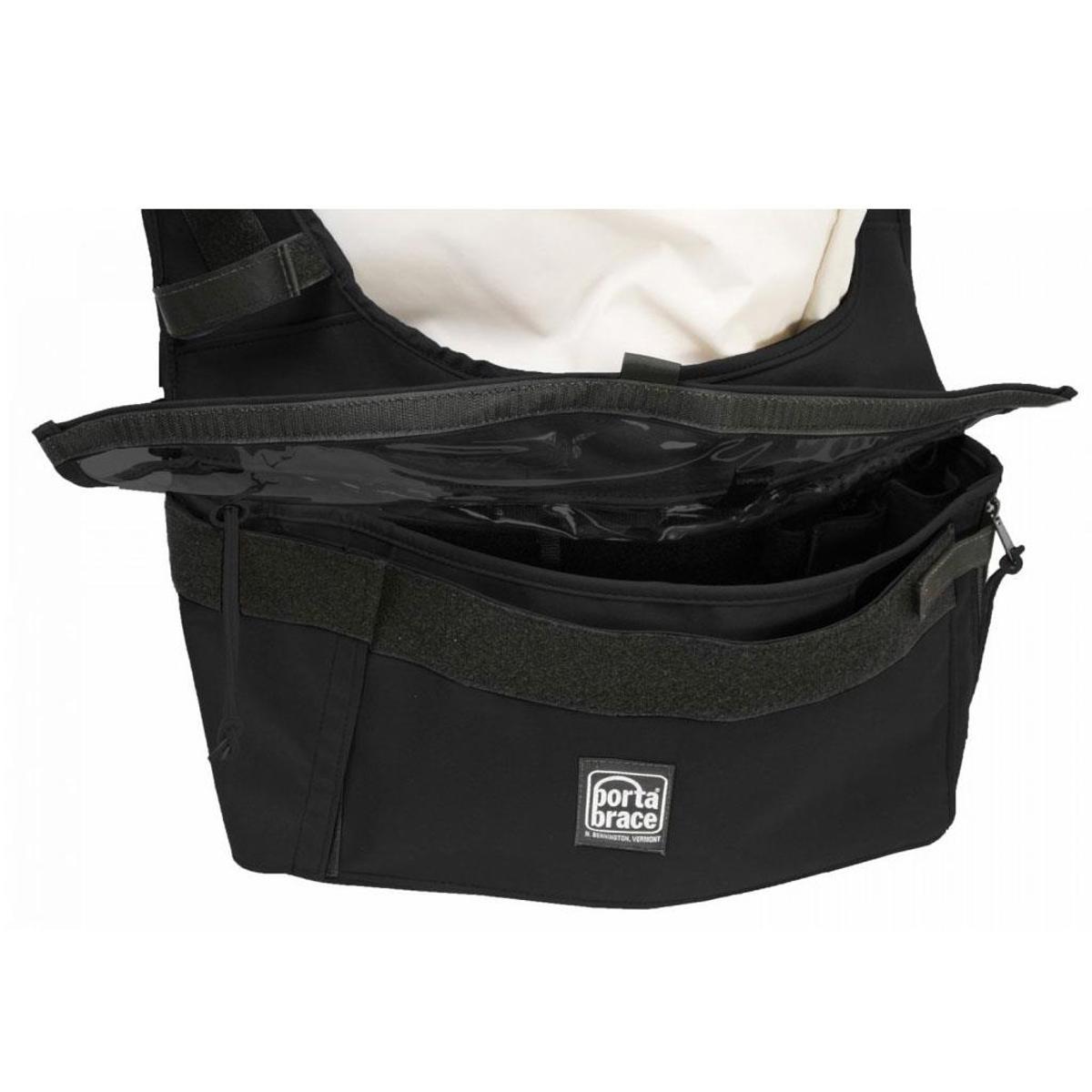 

Porta Brace SS-A1 Audio Side Slinger, Over-the-Shoulder Audio Case, Black