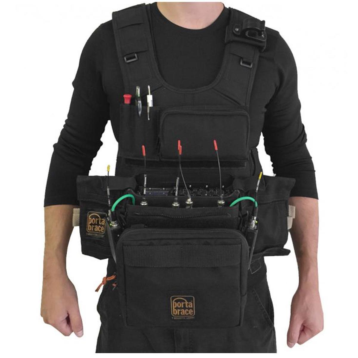 

Porta Brace Audio Tactical Vest for Zoom F8 Multitrack Field Recorder