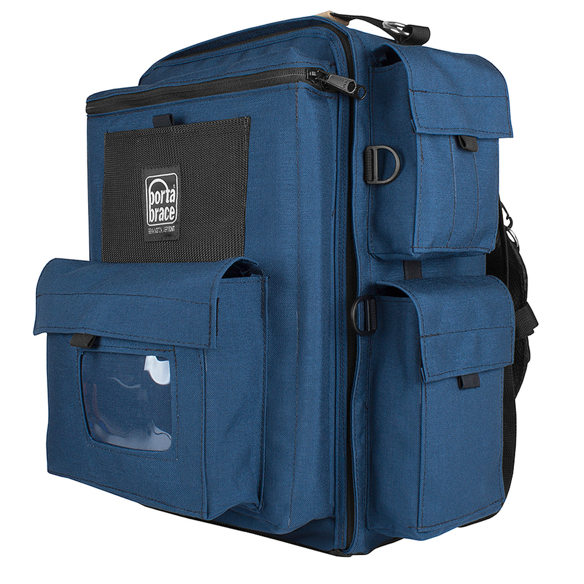 

Porta Brace BK1N Video Backpack, Blue with Red Accents
