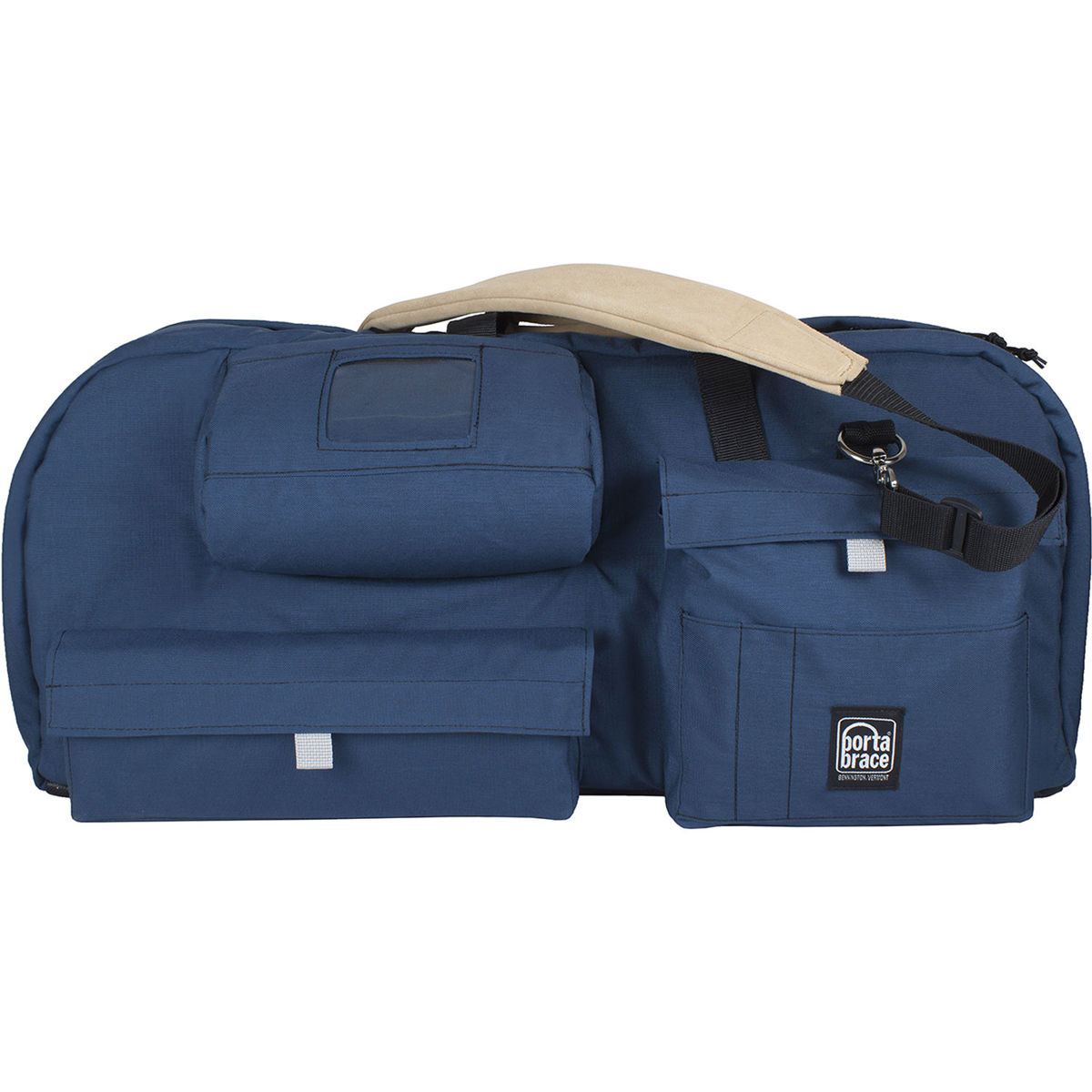 

Porta Brace Carry-On Camcorder Case with Plastic Viewfinder Guard, Large, Blue