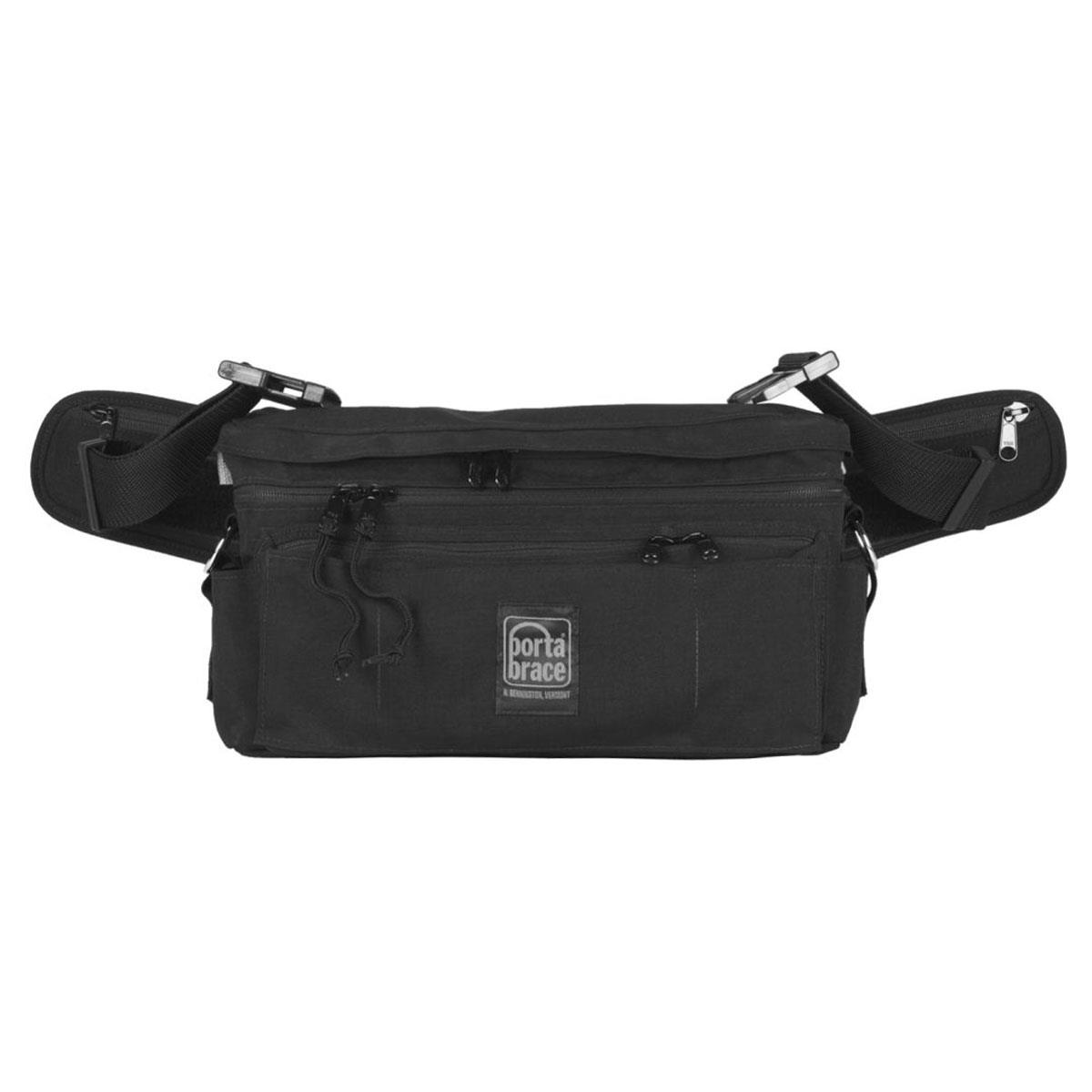 

Porta Brace Hip Pack 4, Extra Large Belly or Fanny Pack Gadget Bag, Black