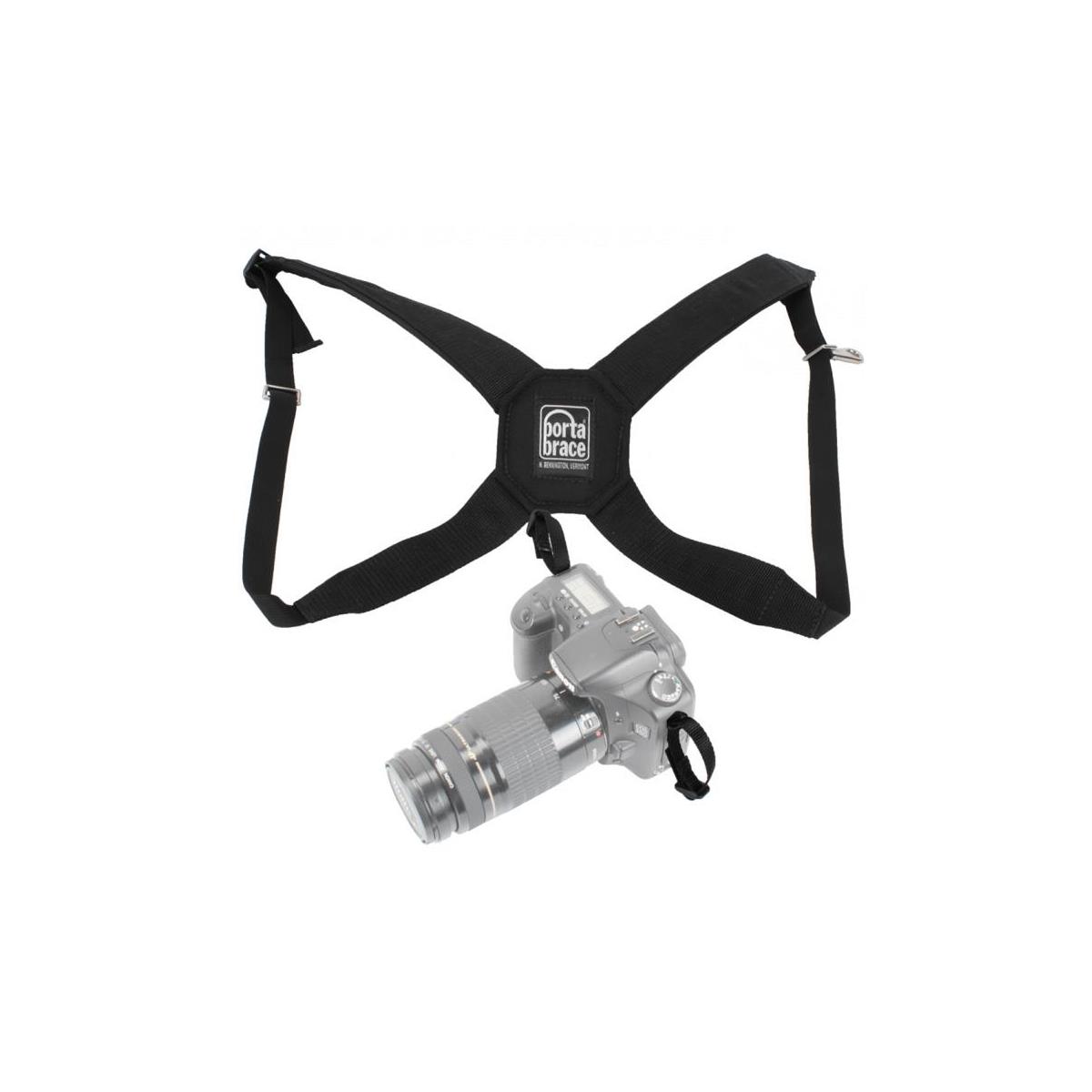 Image of Porta Brace Durable Nylon DSLR Harness with Padded Back Cross-Section