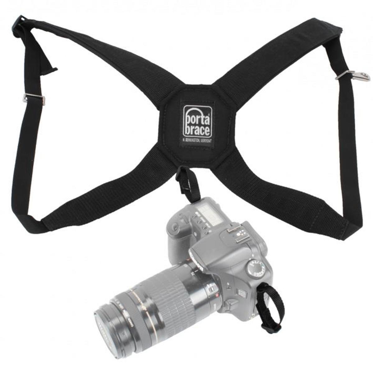 Image of Porta Brace Durable Nylon DSLR Harness with Padded Back Cross-Section