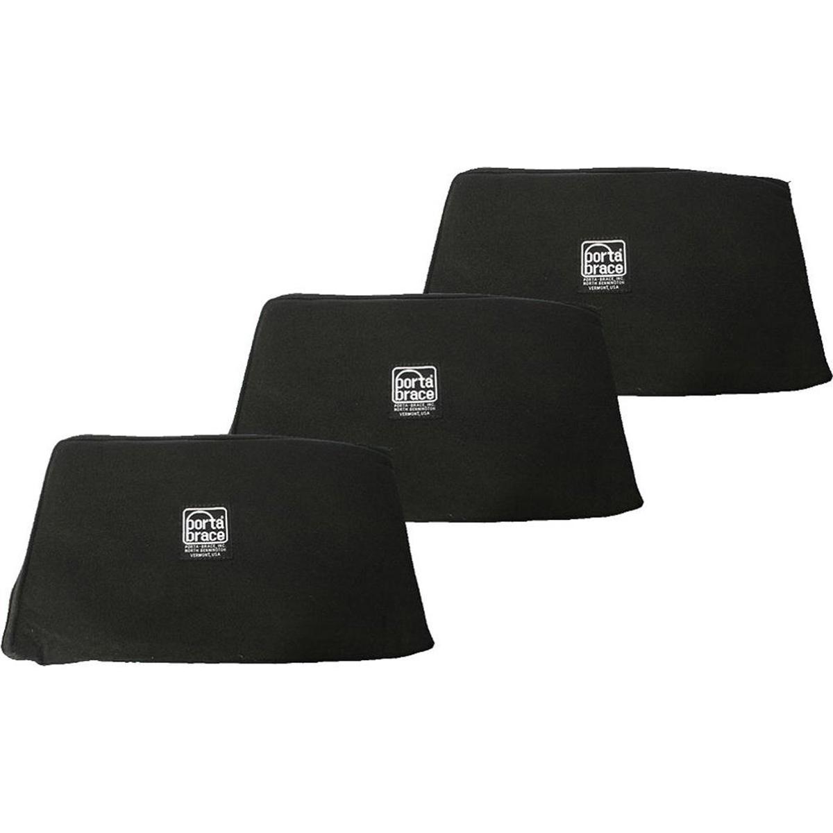 

Porta Brace PB-10153 Stuff Sack (Zippered Padded Pouch) - Black - Set of 3