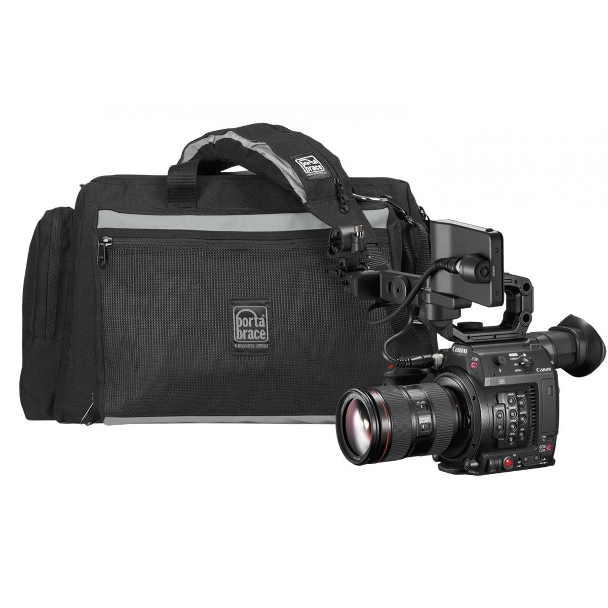

Porta Brace Rigid-Framed Soft-Sided Carrying Case for Canon EOS C200
