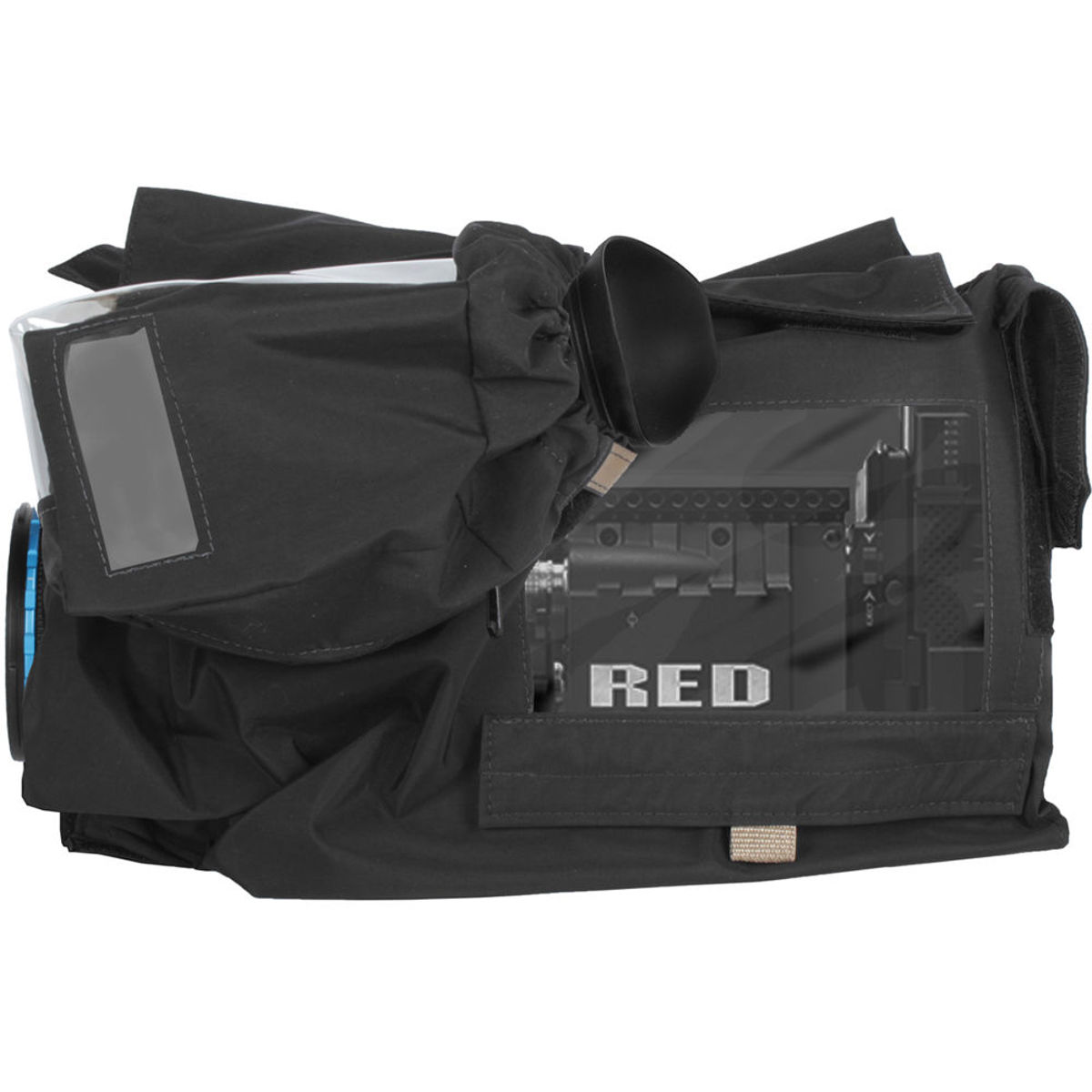 

Porta Brace Custom-Fit Rain & Dust Protective Cover for RED EPIC, Black