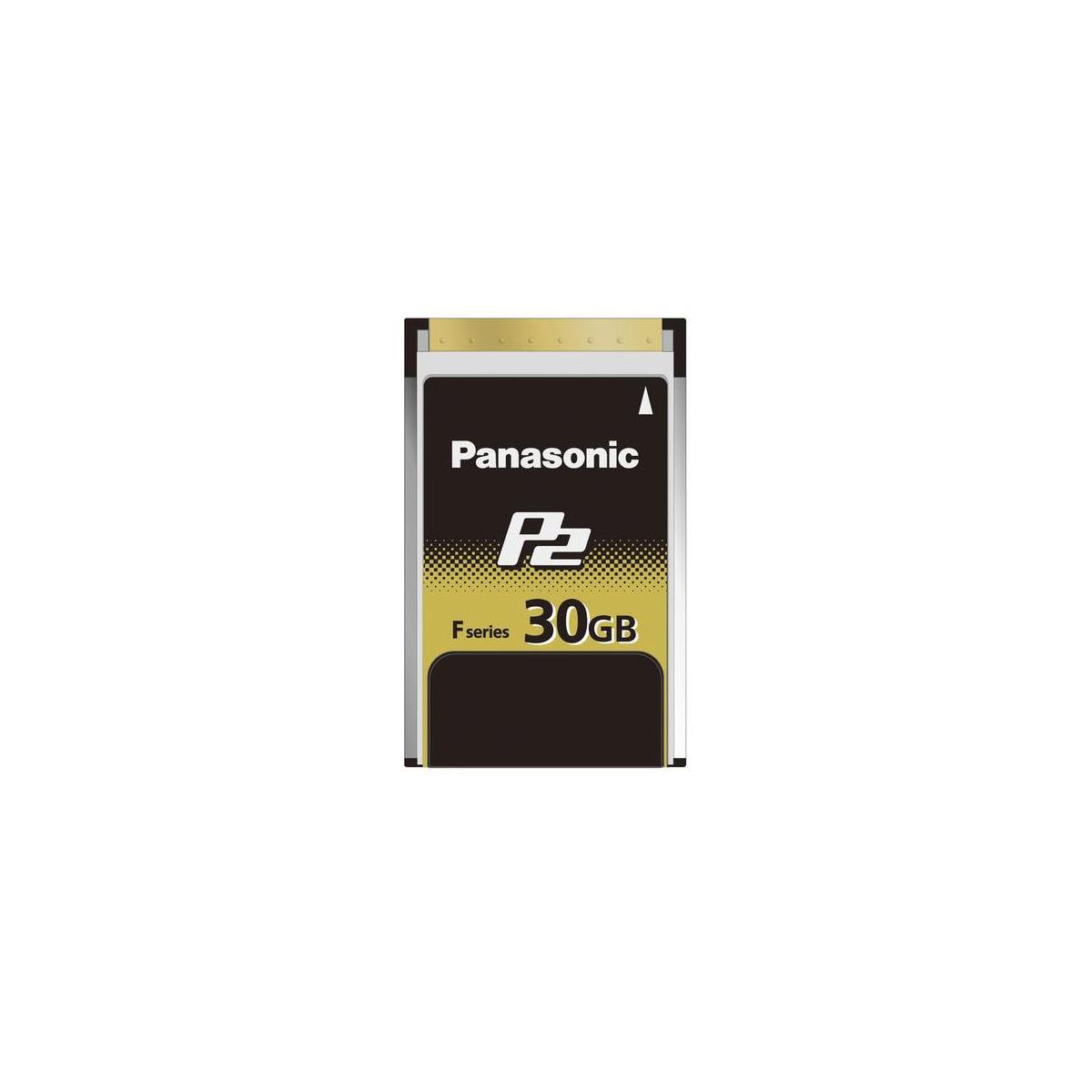 Image of Panasonic F Series 30GB P2 Memory Card