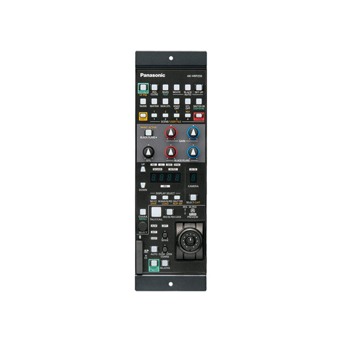 Image of Panasonic AK-HRP1010GJ Remote Operation Panel with 3.5&quot; Color LCD Touch Display