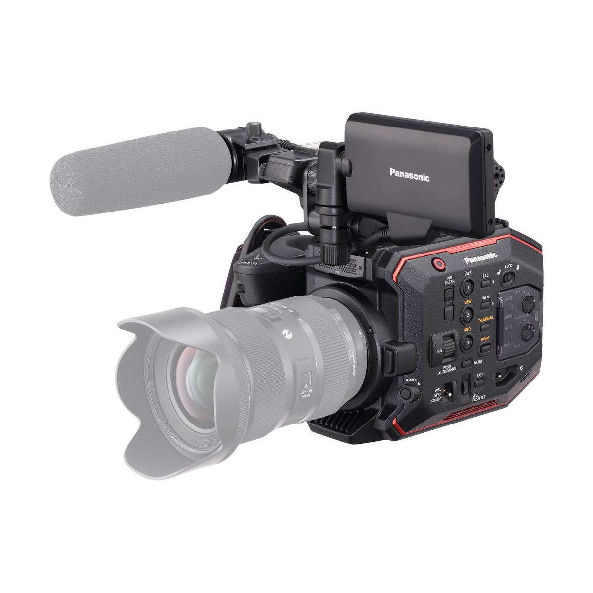 Image of Panasonic AU-EVA1 5.7K Super 35 Handheld Cinema Camera