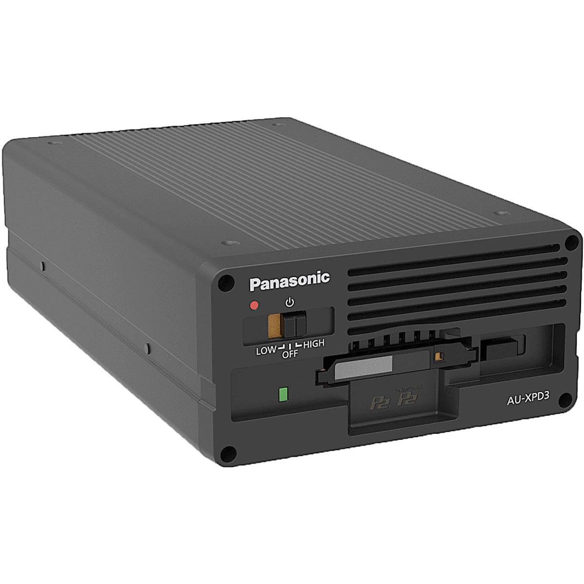 Image of Panasonic AU-XPD3 ExpressP2 Thunderbolt 3 Memory Card Drive