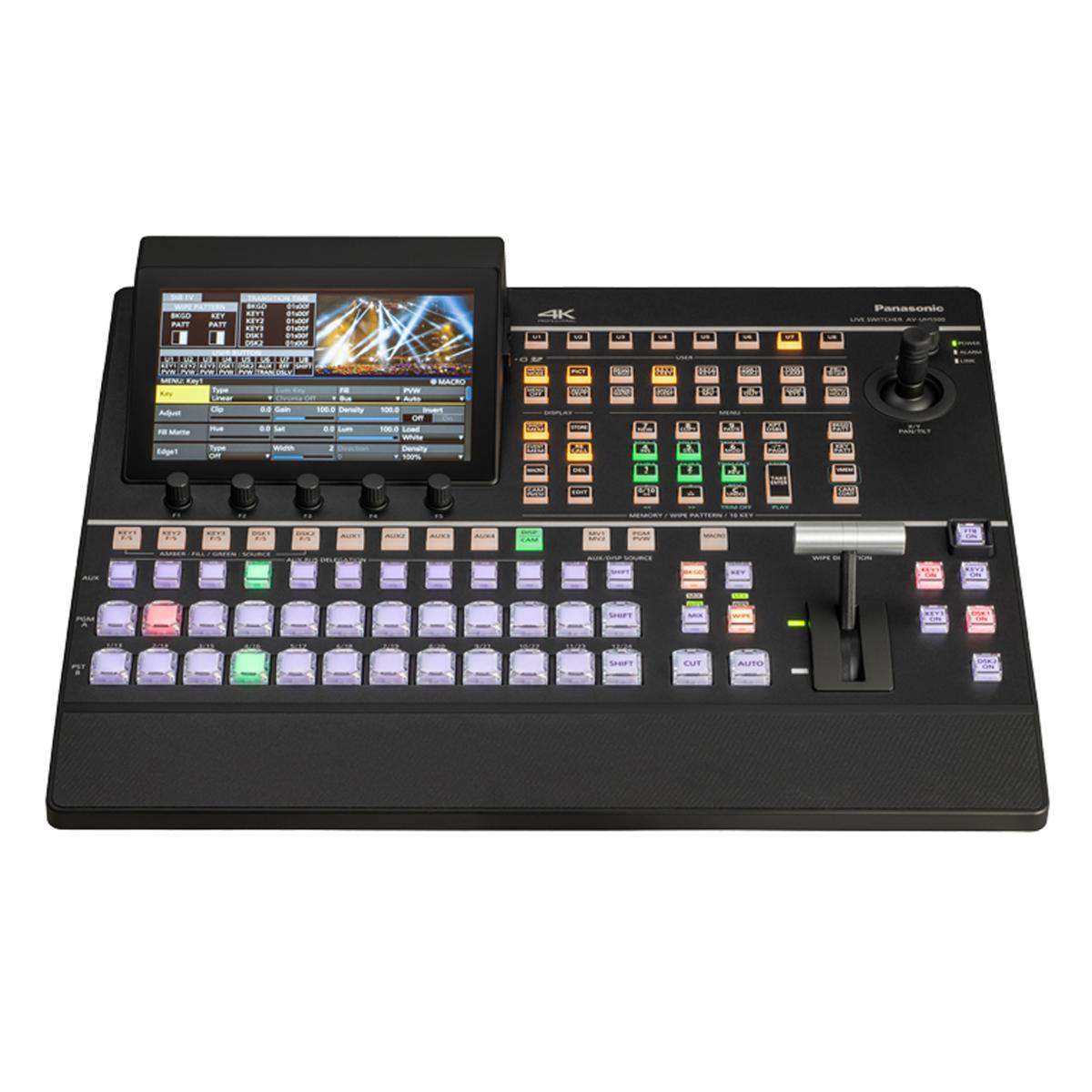 Image of Panasonic AV-UHS500 4K/12G-SDI Compatible Compact Live Switcher