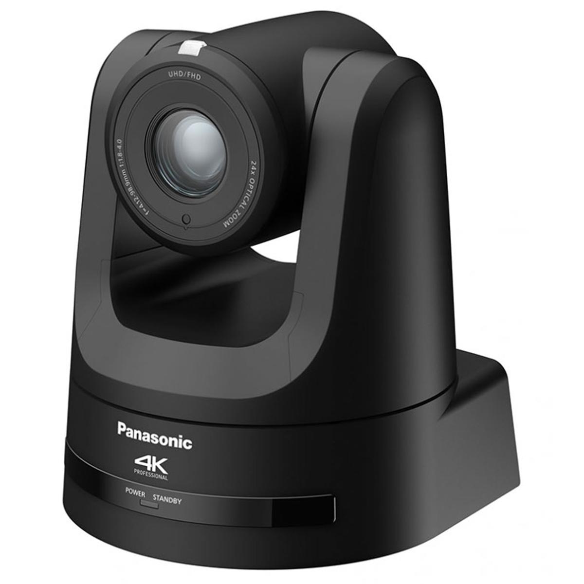

Panasonic AW-UE100 4K UltraHD NDI Pro 12G-SDI/HDMI 24x PTZ Camera, Black