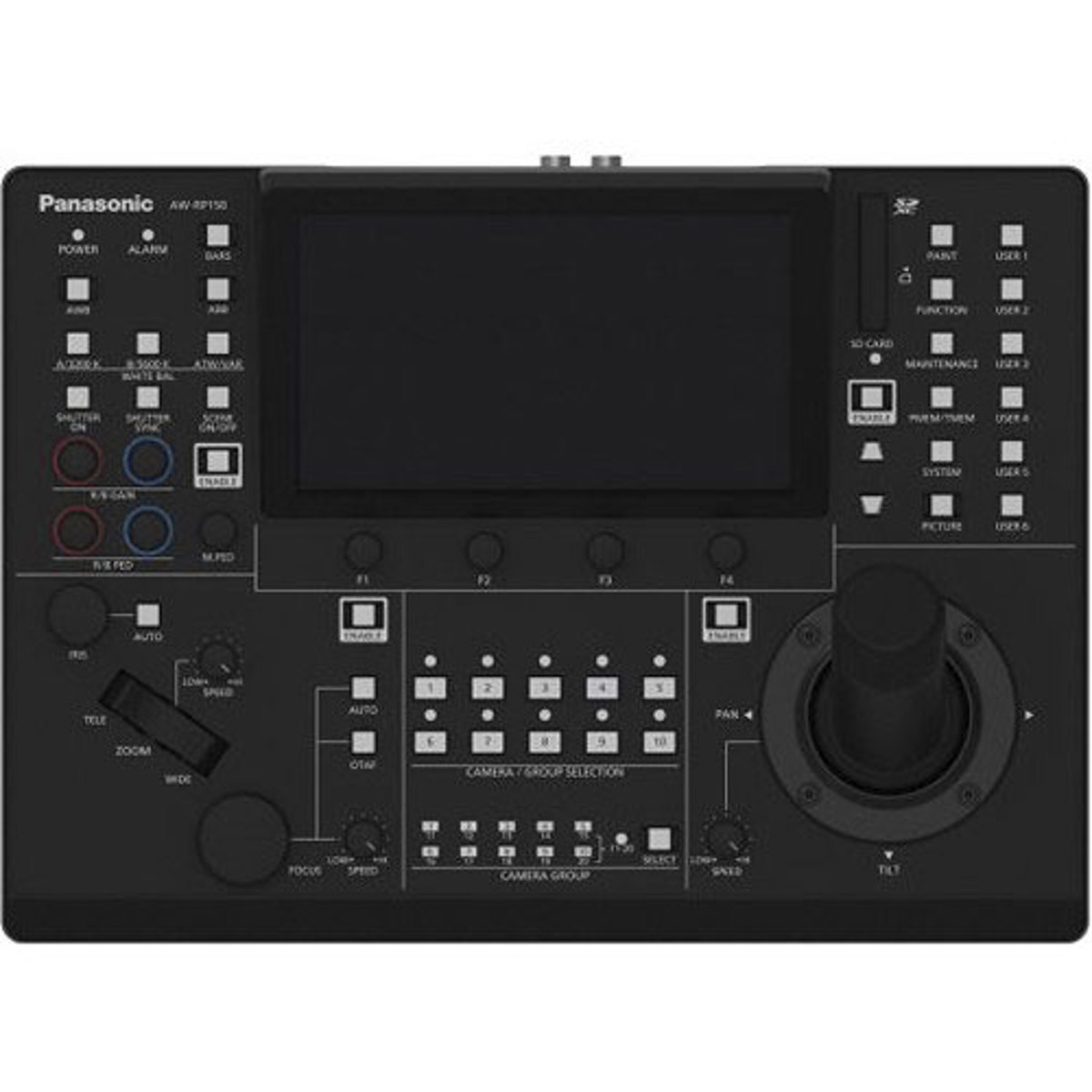 

Panasonic AW-RP150GJ Touchscreen Remote Camera Controller, Requires Power Supply