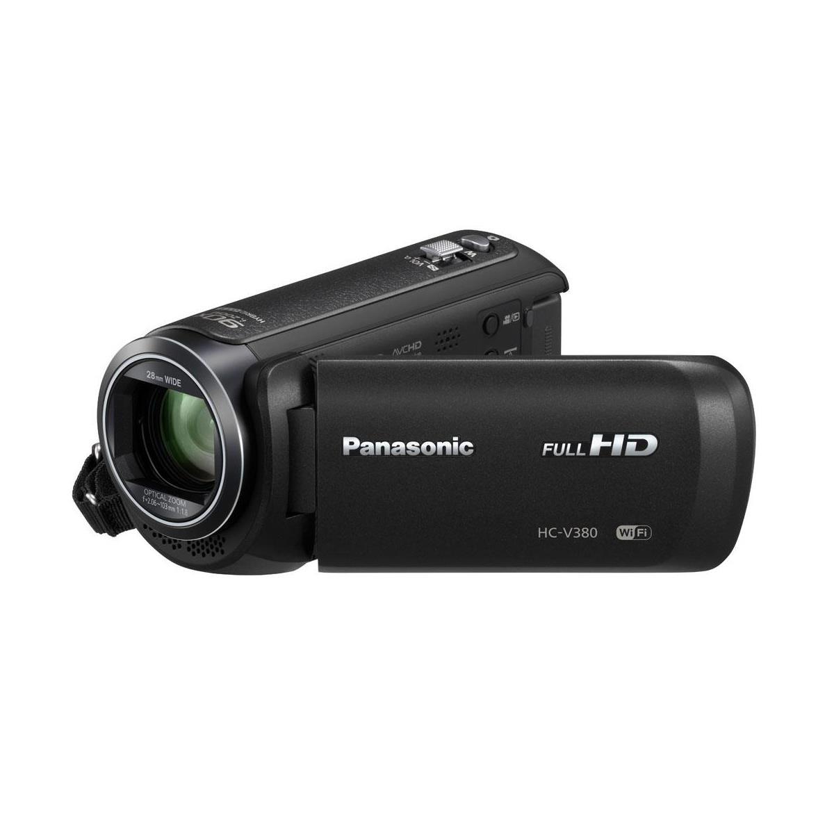 

Panasonic HC-V380K Full HD Camcorder with Wi-Fi