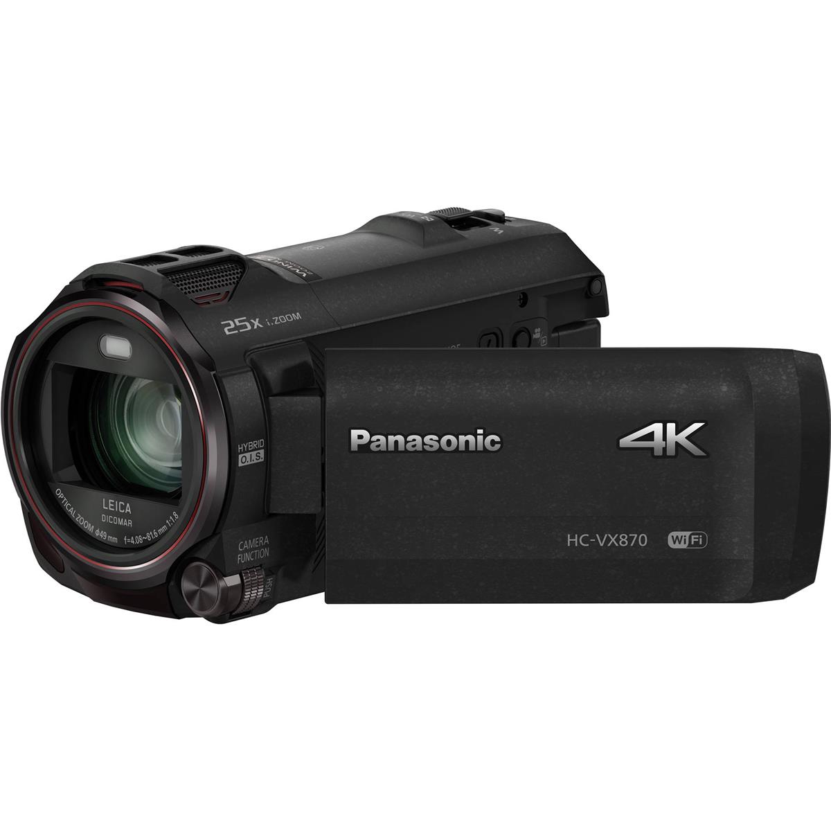 Filmadora Panasonic HC-VX870 4K Ultra HD