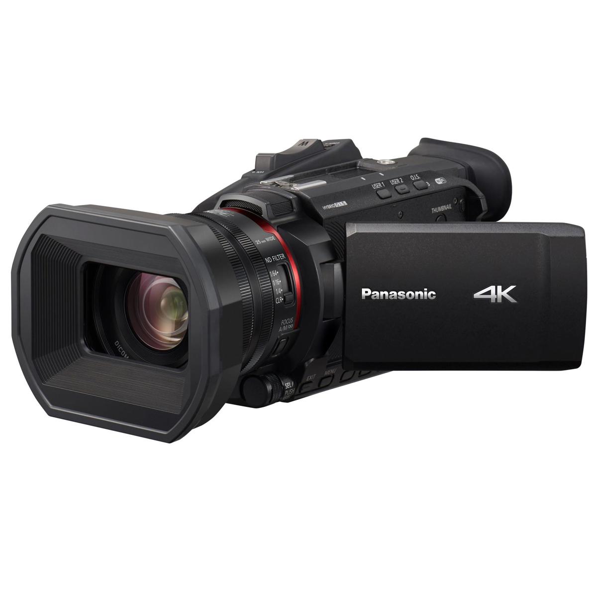 

Panasonic HC-X1500 4K Pro Camcorder with 24x Optical Zoom, WiFi Live Streaming