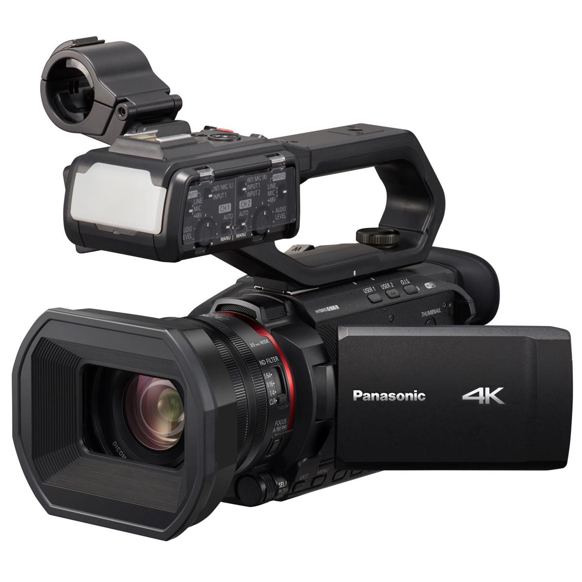 

Panasonic HC-X2000 4K Professional Camcorder with Handle Unit