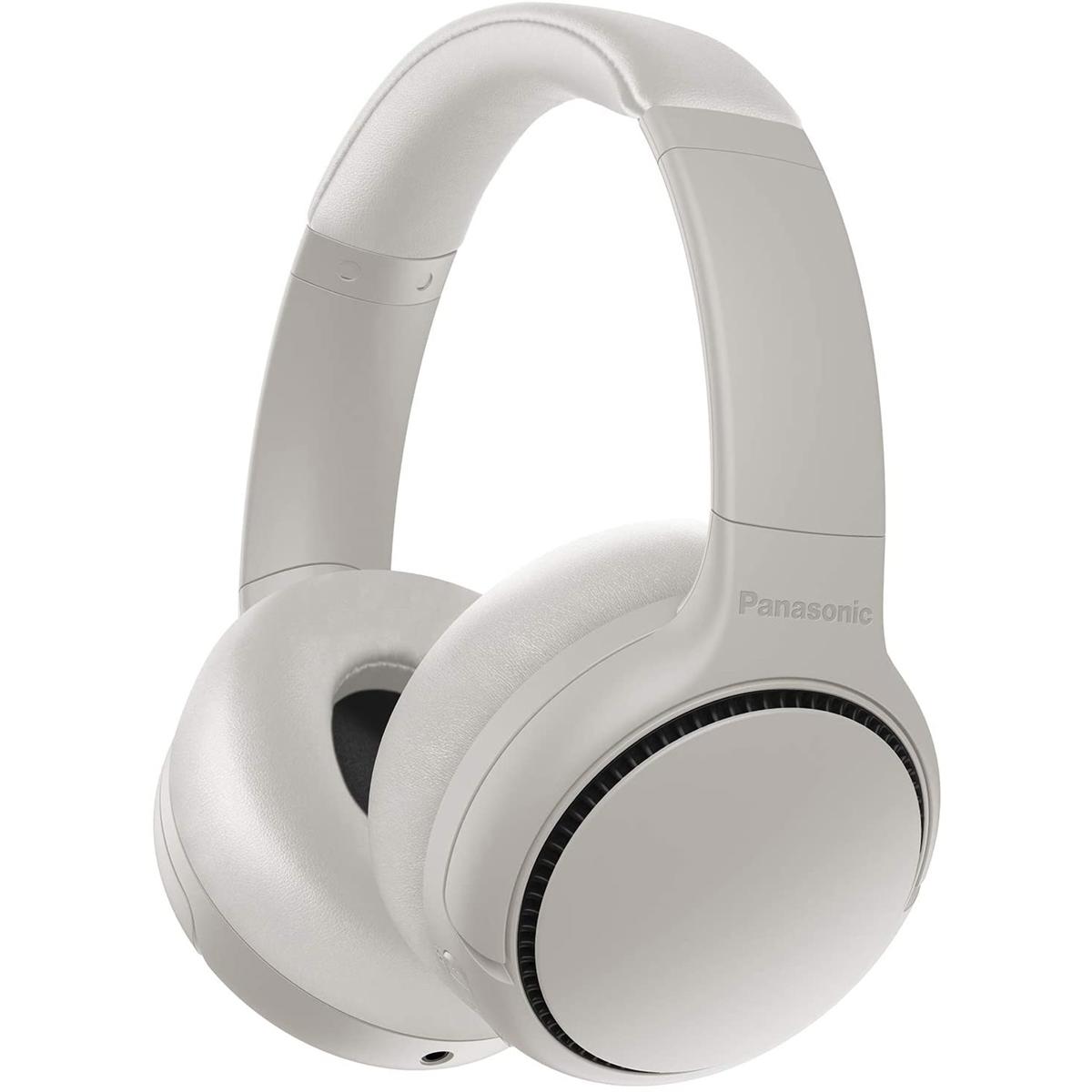 

Panasonic RB-M300B Deep Bass Wireless Bluetooth Immersive Headphones, Sand Beige