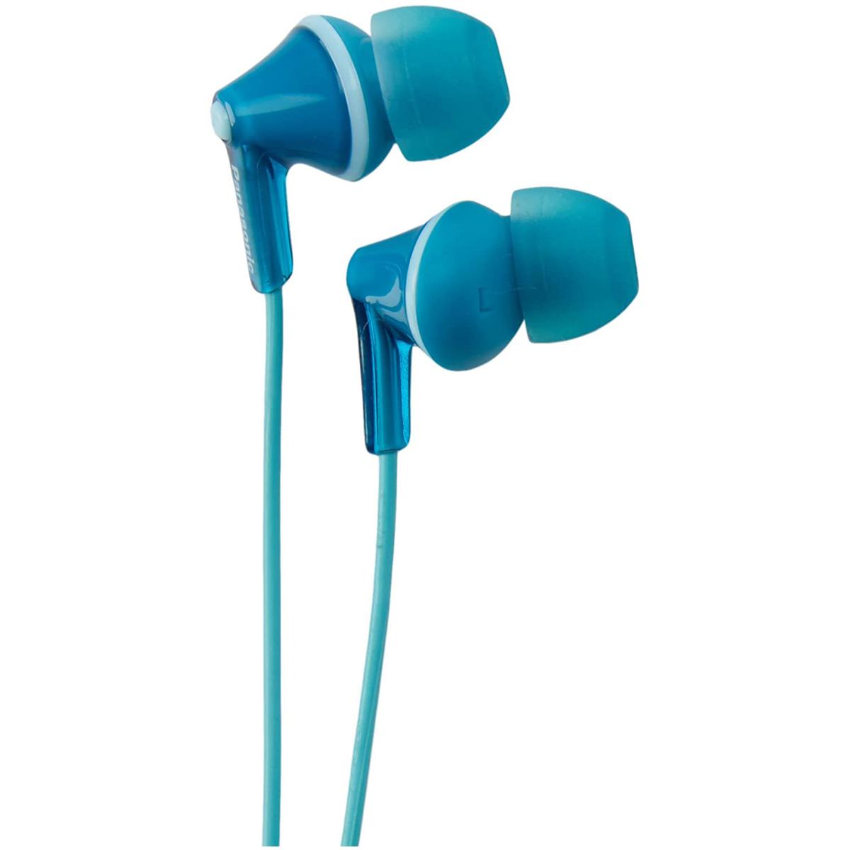 

Panasonic RP-HJE125 ErgoFit In-Ear Earbud Headphones, Turquoise
