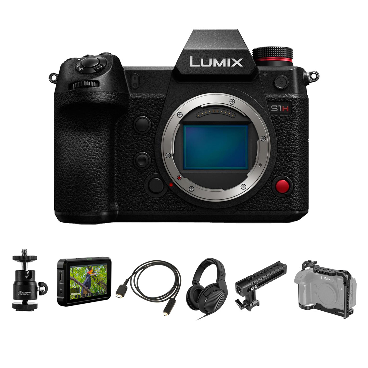 

Panasonic Lumix DC-S1H Mirrorless Digital Camera, Body Only