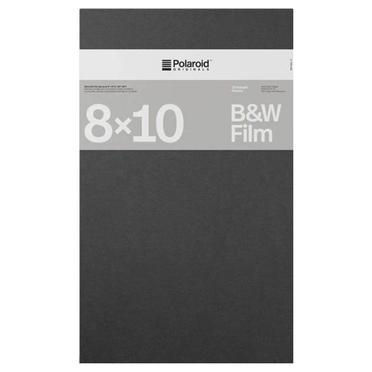 

Polaroid Originals Black & White 8x10 Instant Film, 8 Exposures