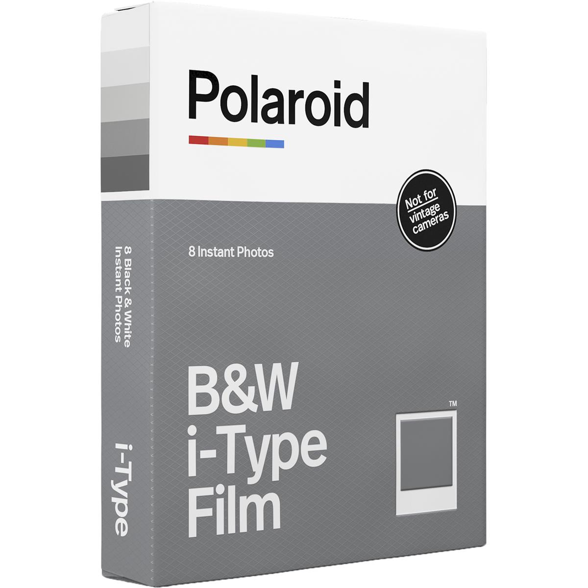 Черно-белая мгновенная пленка Polaroid Originals i-Type, 8 кадров #6001