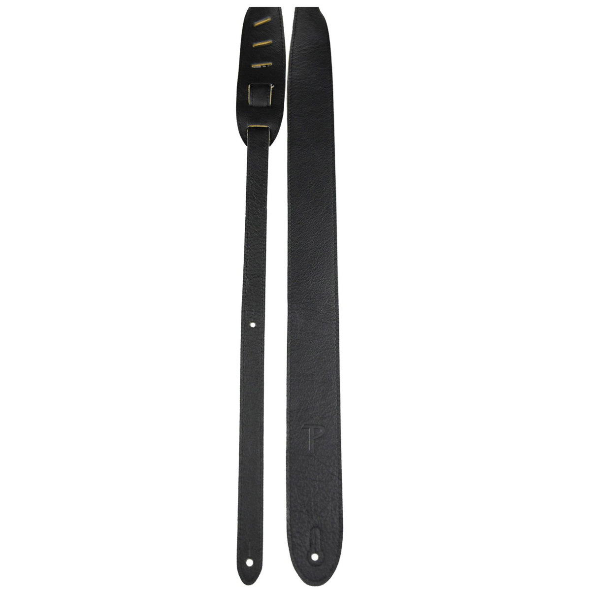 

Perri's Leathers BM2 2" Wide Soft Leather Guitar Strap, Black