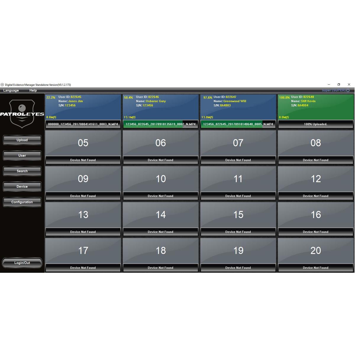 

Patrol Eyes PatrolEyes DEMS Software License, Basic