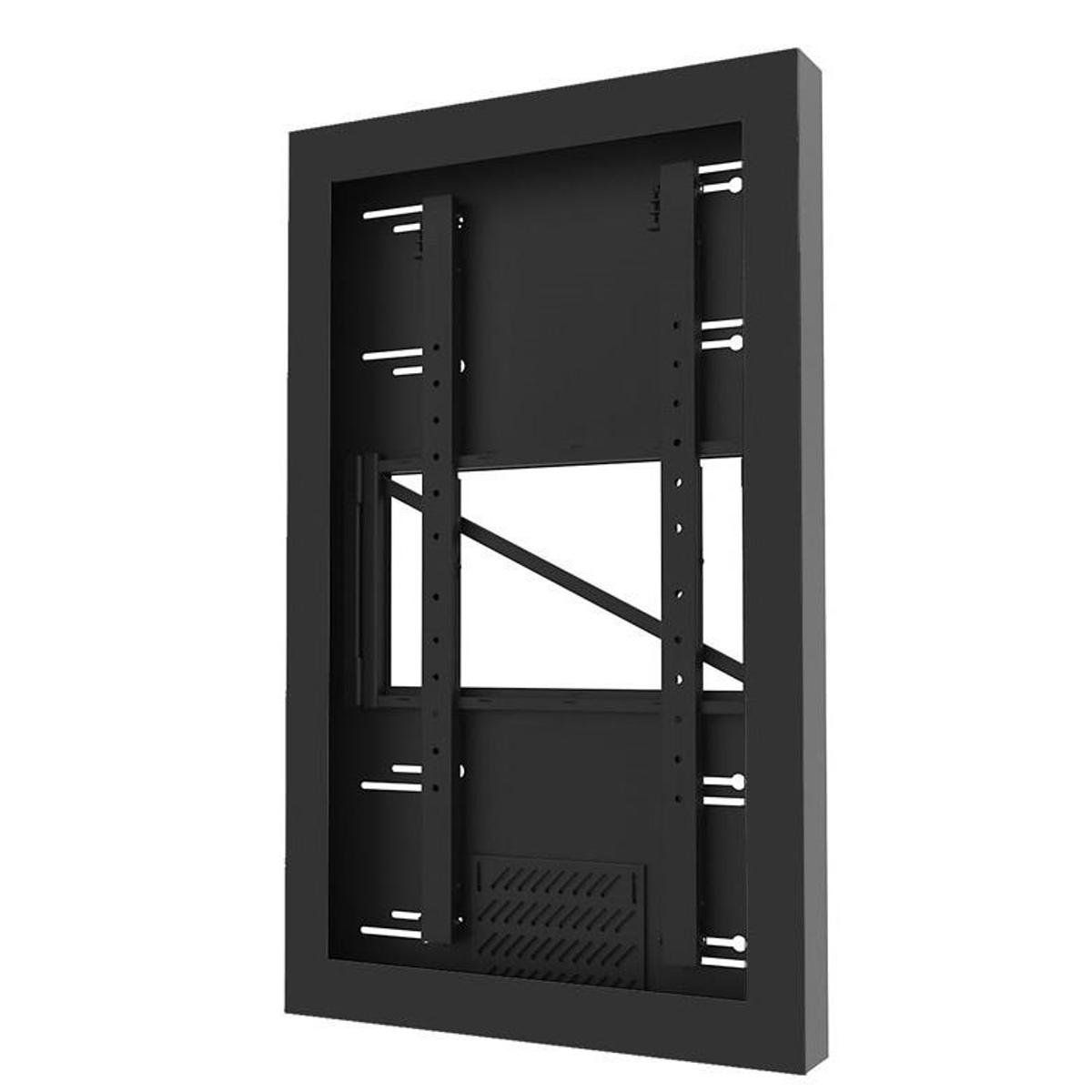 

Peerless Wall Kiosk Portrait Enclosure for 55" Displays, Gloss Black