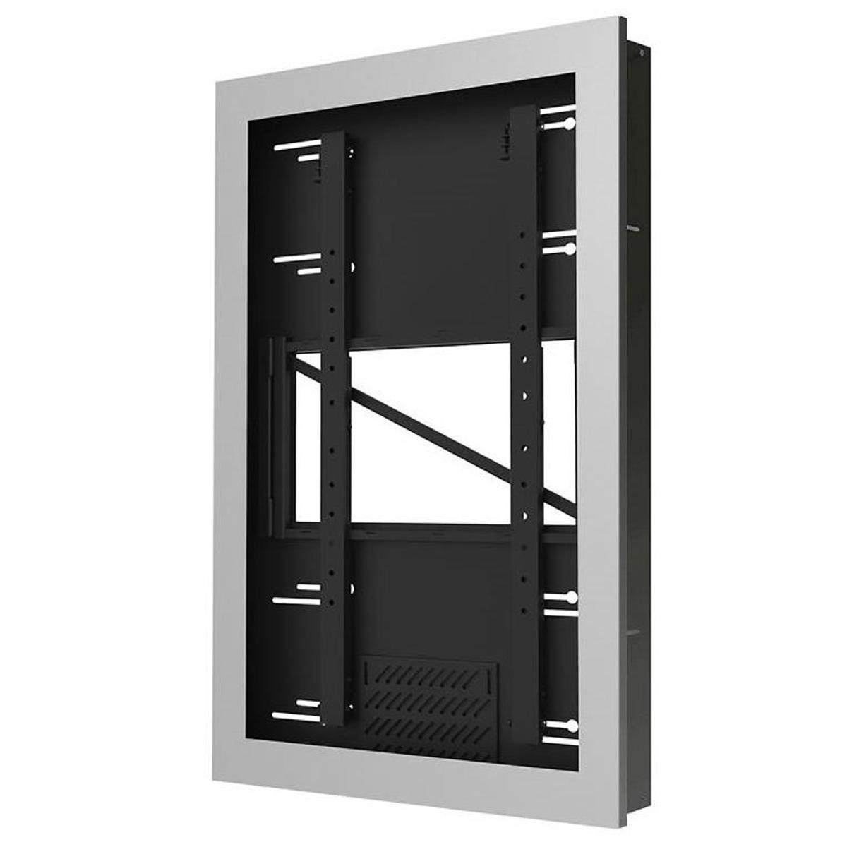 

Peerless In-Wall Kiosk Portrait Enclosure for 47" Displays, Silver