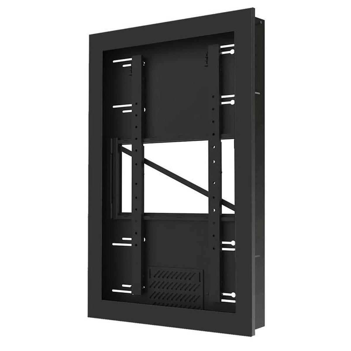 

Peerless In-Wall Kiosk Portrait Enclosure for 55" Displays, Gloss Black