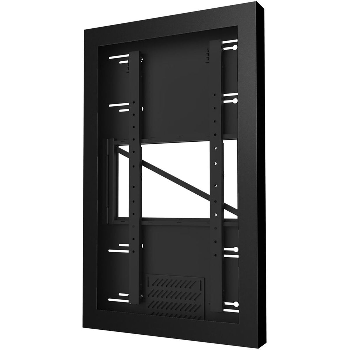 

Peerless Portrait Wall Kiosk Enclosure for 40" Displays up to 3.5" Deep, Black