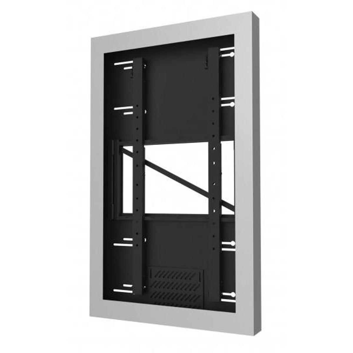 

Peerless Portrait On-Wall Kiosk Enclosure for 48" Displays, 2" Deep, Gloss Black