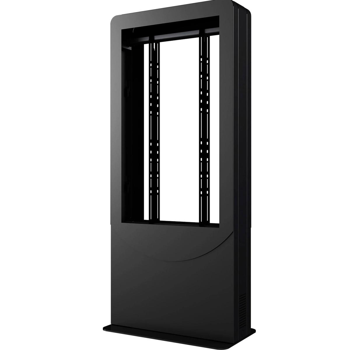 

Peerless Portrait Back-to-Back Kiosk for 48" Displays up to 3" Deep, Gloss Black