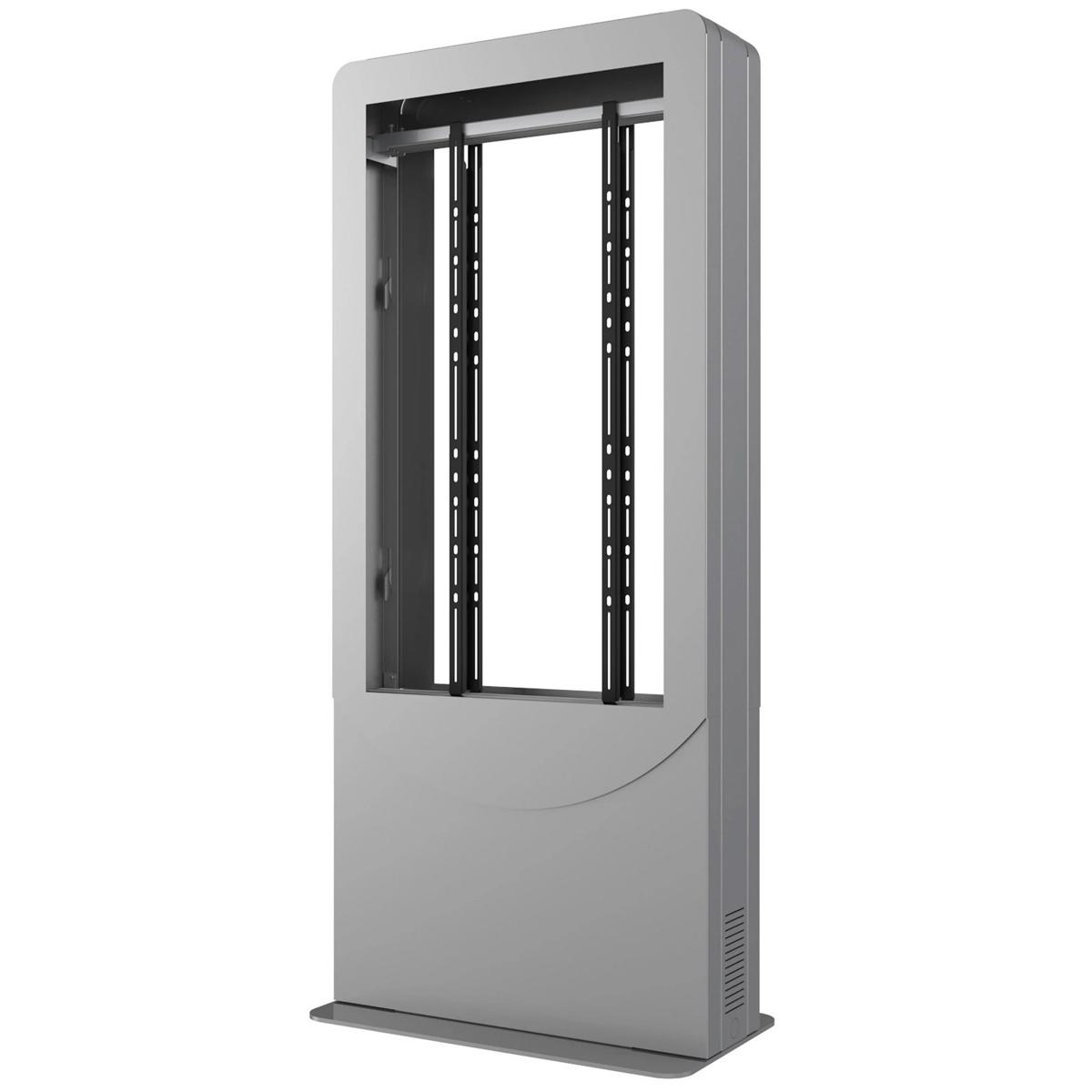 

Peerless Portrait Back-to-Back Kiosk for 48" Displays up to 1.81" Deep, Silver