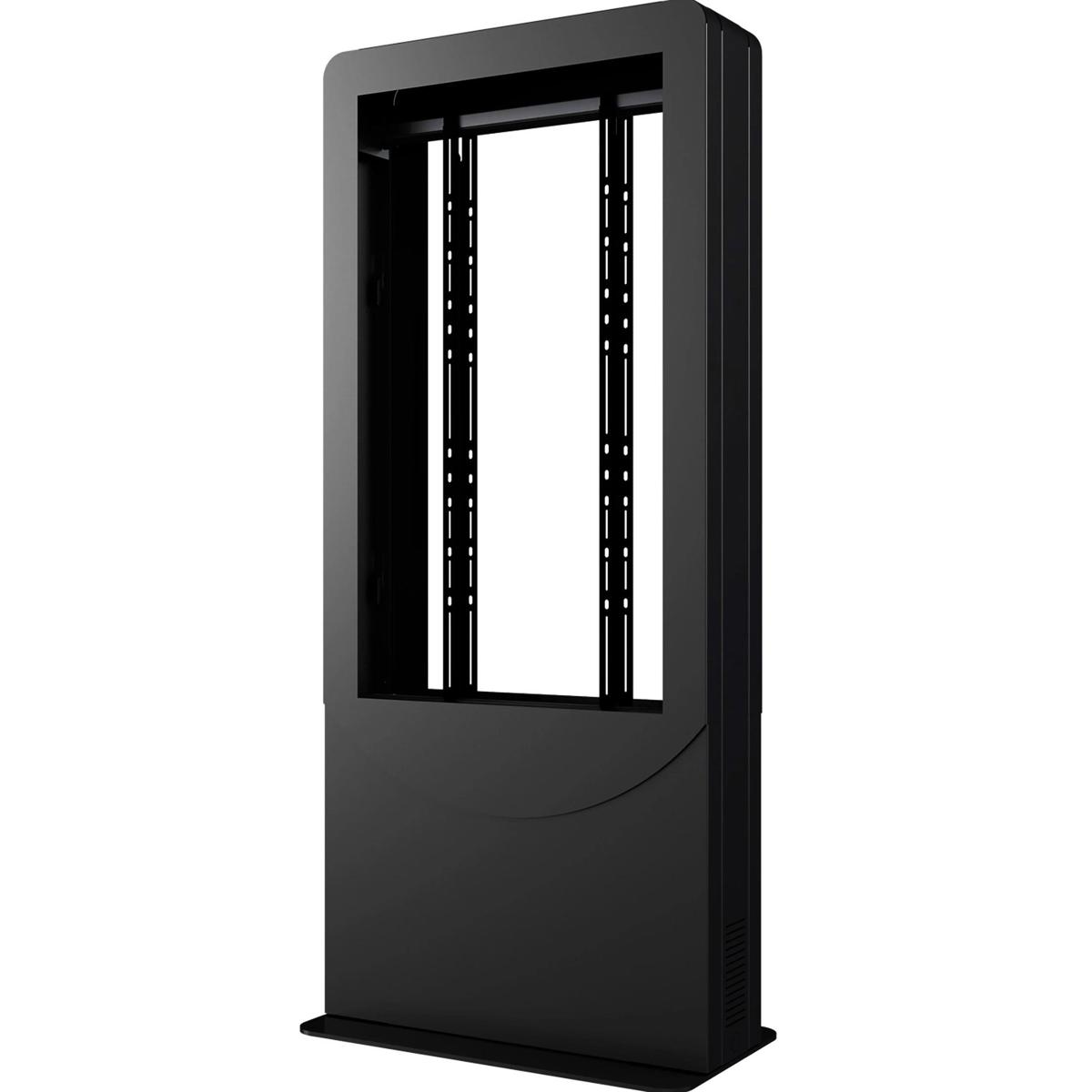 

Peerless Portrait Back-to-Back Kiosk for 2x 49" Displays up to 1.81" Deep, Black