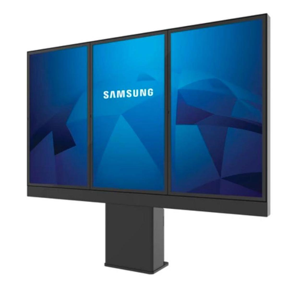 

Peerless Outdoor Triple Digital Menu Board for 46" Samsung OH46F Displays