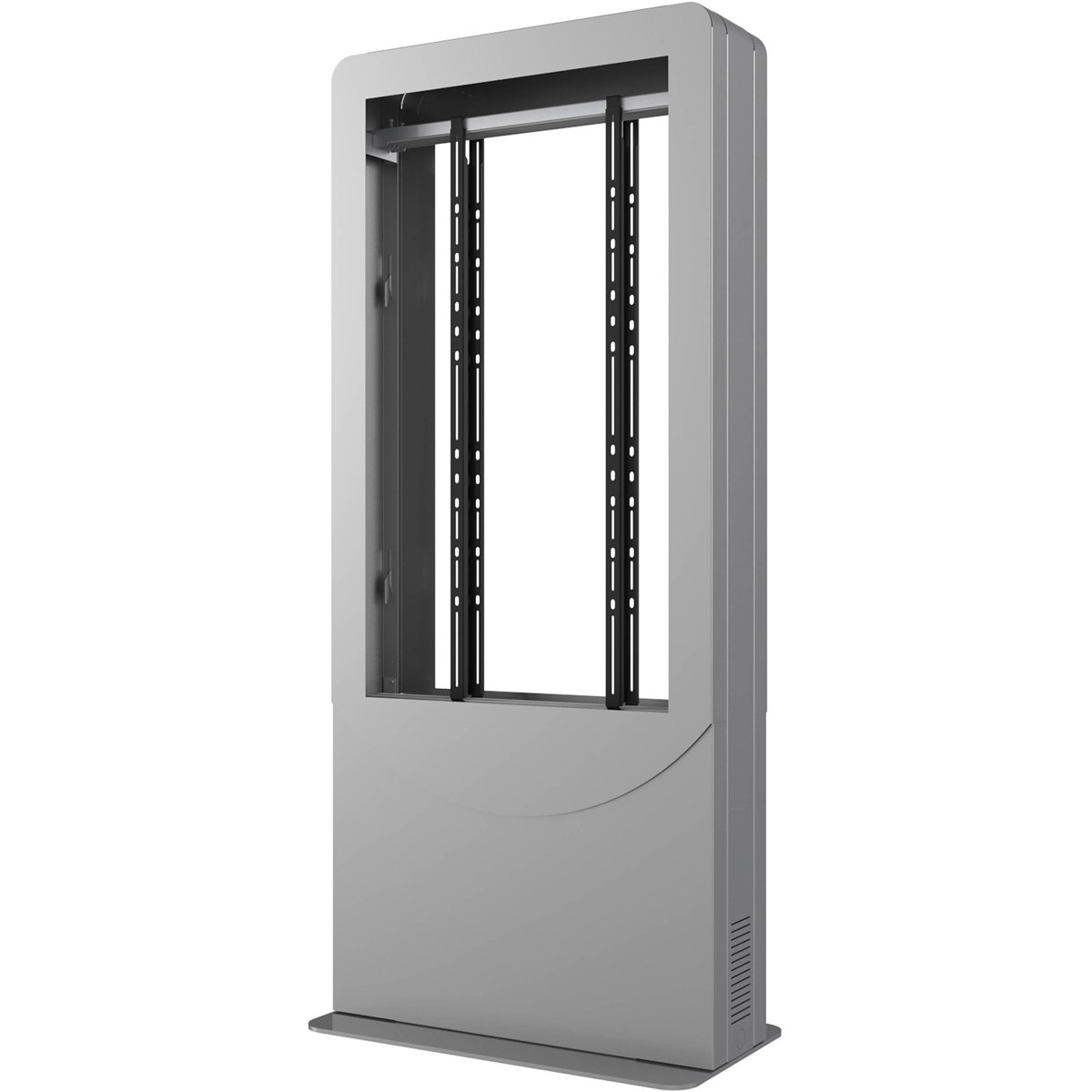 

Peerless Portrait Back-to-Back Kiosk for Two 40" Displays up to 3" Deep, Silver