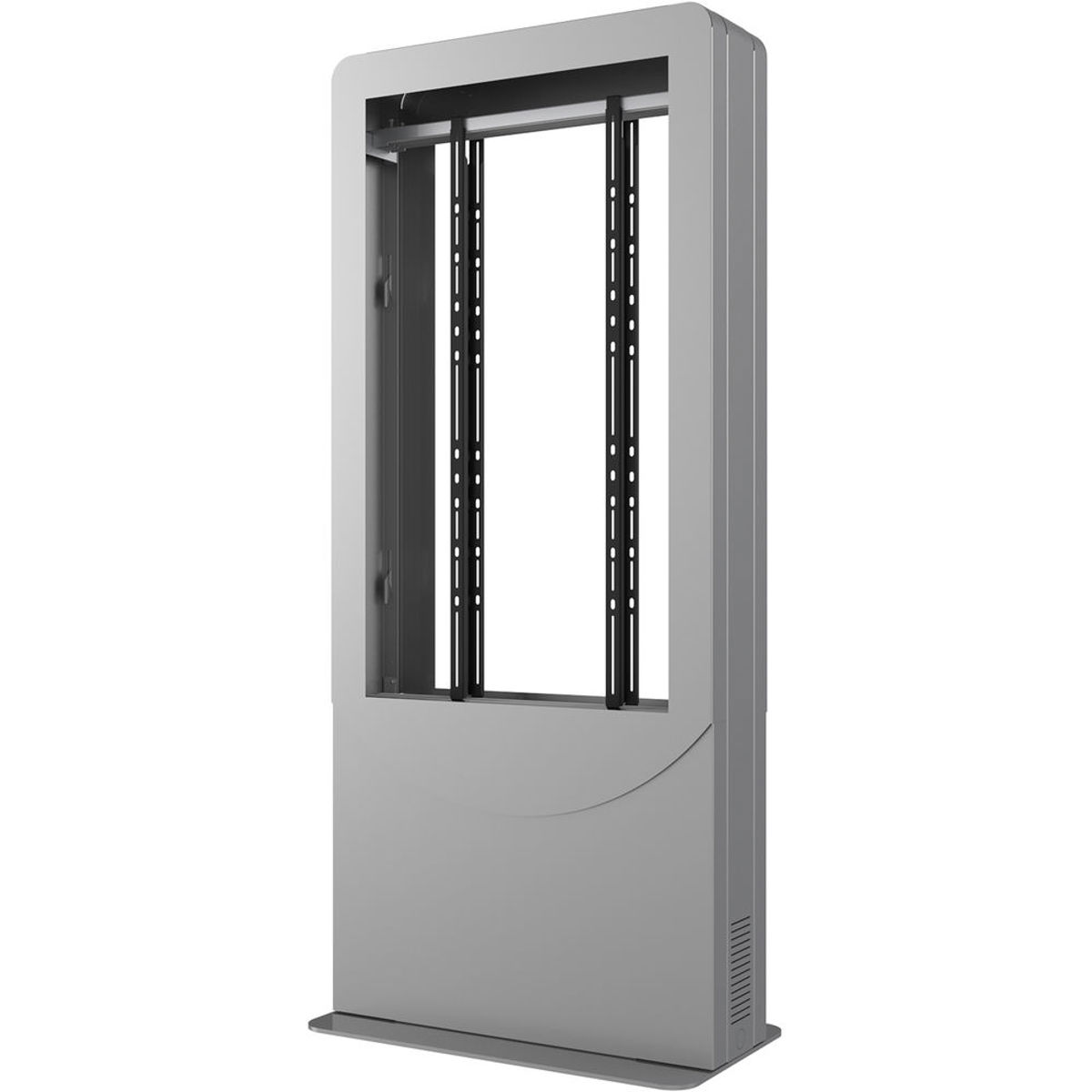 

Peerless Portrait Back-to-Back Kiosk for Two 40" Displays up to 3" Deep, Silver