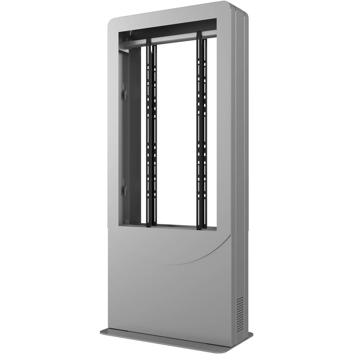 

Peerless Portrait Back-to-Back Kiosk for Two 42" Displays up to 3" Deep, Silver
