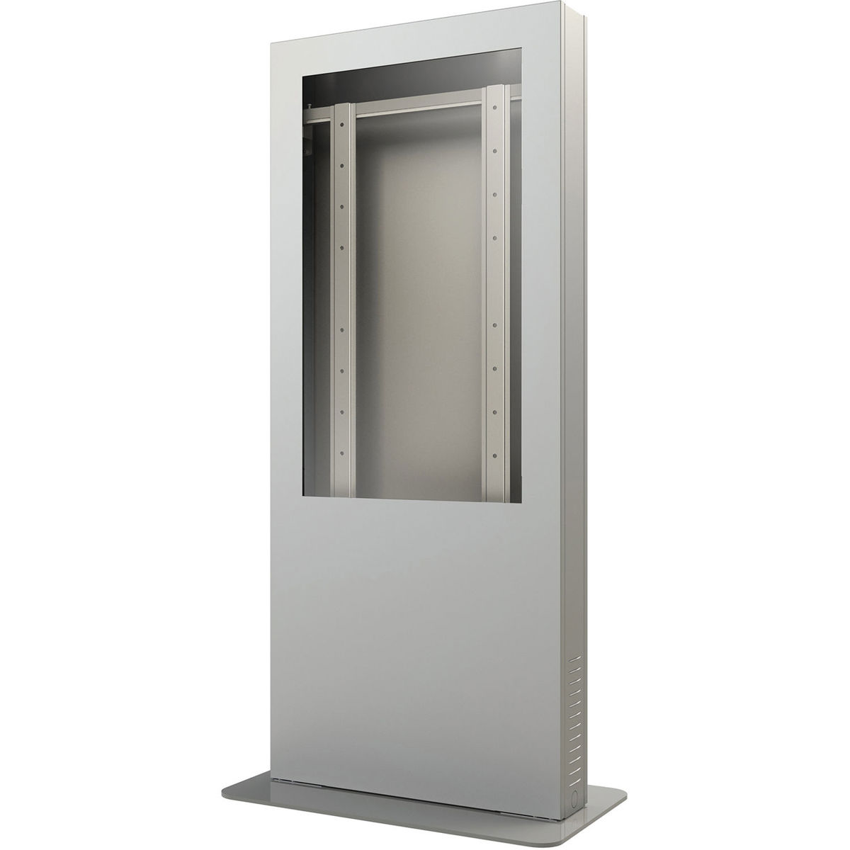 

Peerless Portrait Back-to-Back Kiosk for Two 55" Displays up to 3" Deep, Silver