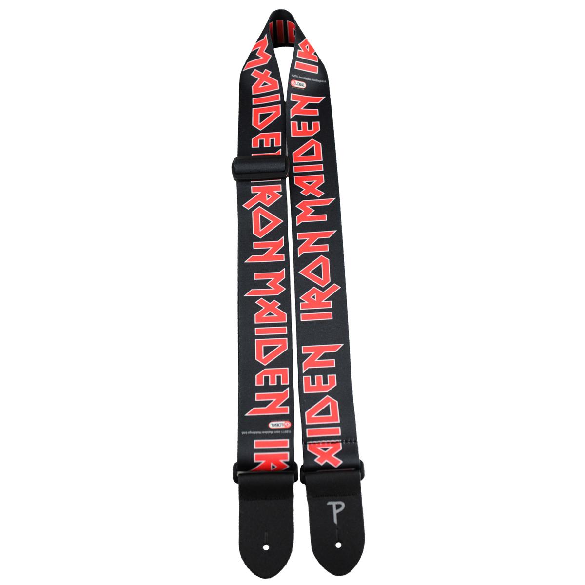 

Perri's Leathers LPCP 2" Wide Soft Polyester Guitar Strap, Iron Maiden Logo